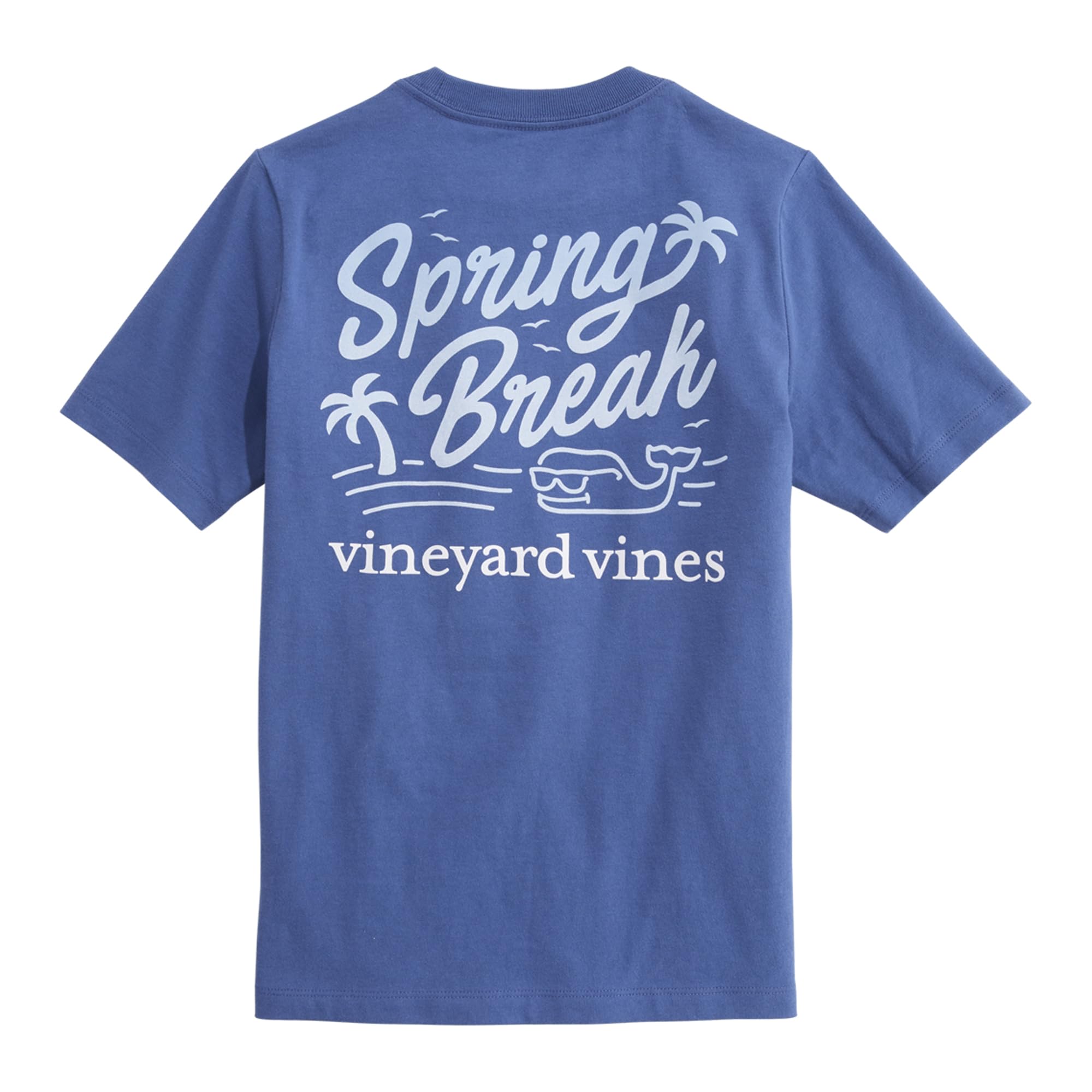 vineyard vines Boys' Ombre Spring Break Icons Short-Sleeve Pocket Tee