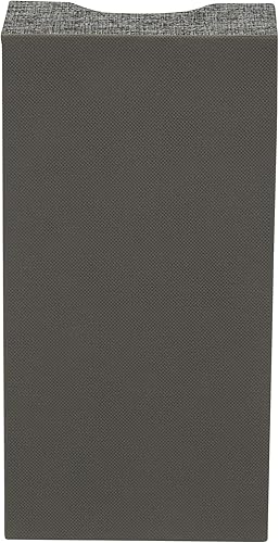 Miniatura 7 de Household Essentials 3 compartimentos, paquete de 2, organizador de cajones de lino de grafito