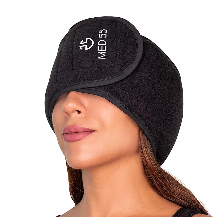 Buy Headache & Migraine Relief Wrap Hat Hot & Cold Gel Ice Pack, Warm