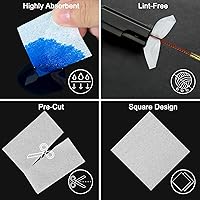 Vista 3 de Egaageoi Suministros de limpieza de armas – Parches de limpieza de armas e hisopos de algodón puntiagudos para pistola, rifle, escopeta – Kit