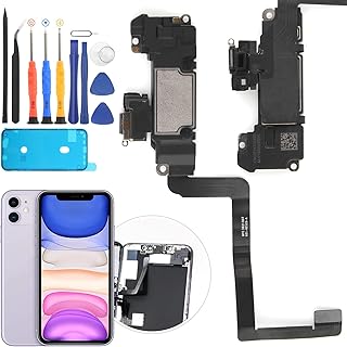 RongZy Haut-Parleur Remplacement pour Apple iPhone 11 Speaker Sonnerie De Réparation,avec Outils