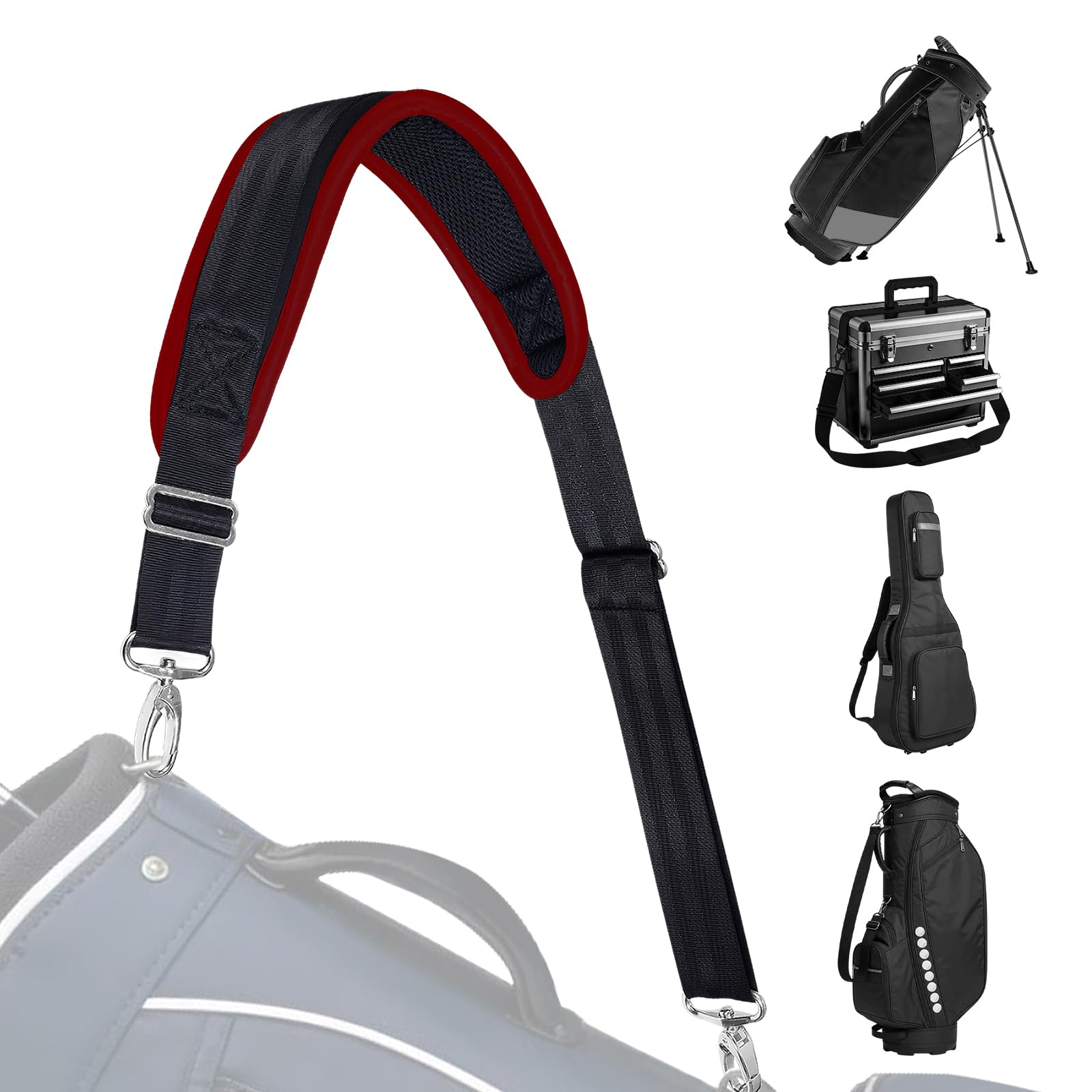 Universal 58"/67" Shoulder Strap for Bag Fixed Padded