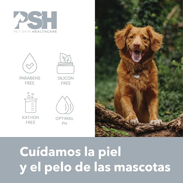 Foto 3 de 3 de PSH Green Soul Shampoo - Champú para Perros de 98% de Origen Natural - 300 ml