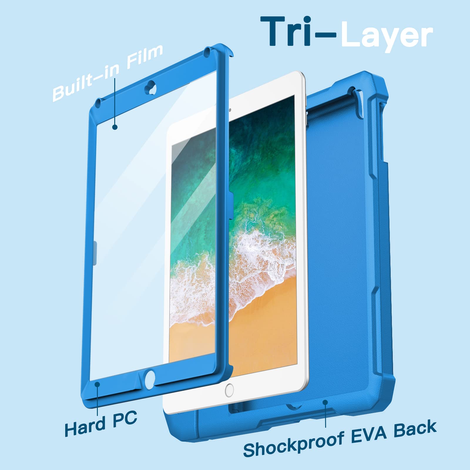 Amazon.co.jp: JETech 子供用 iPad 9.7インチ ケース (第6/5世代