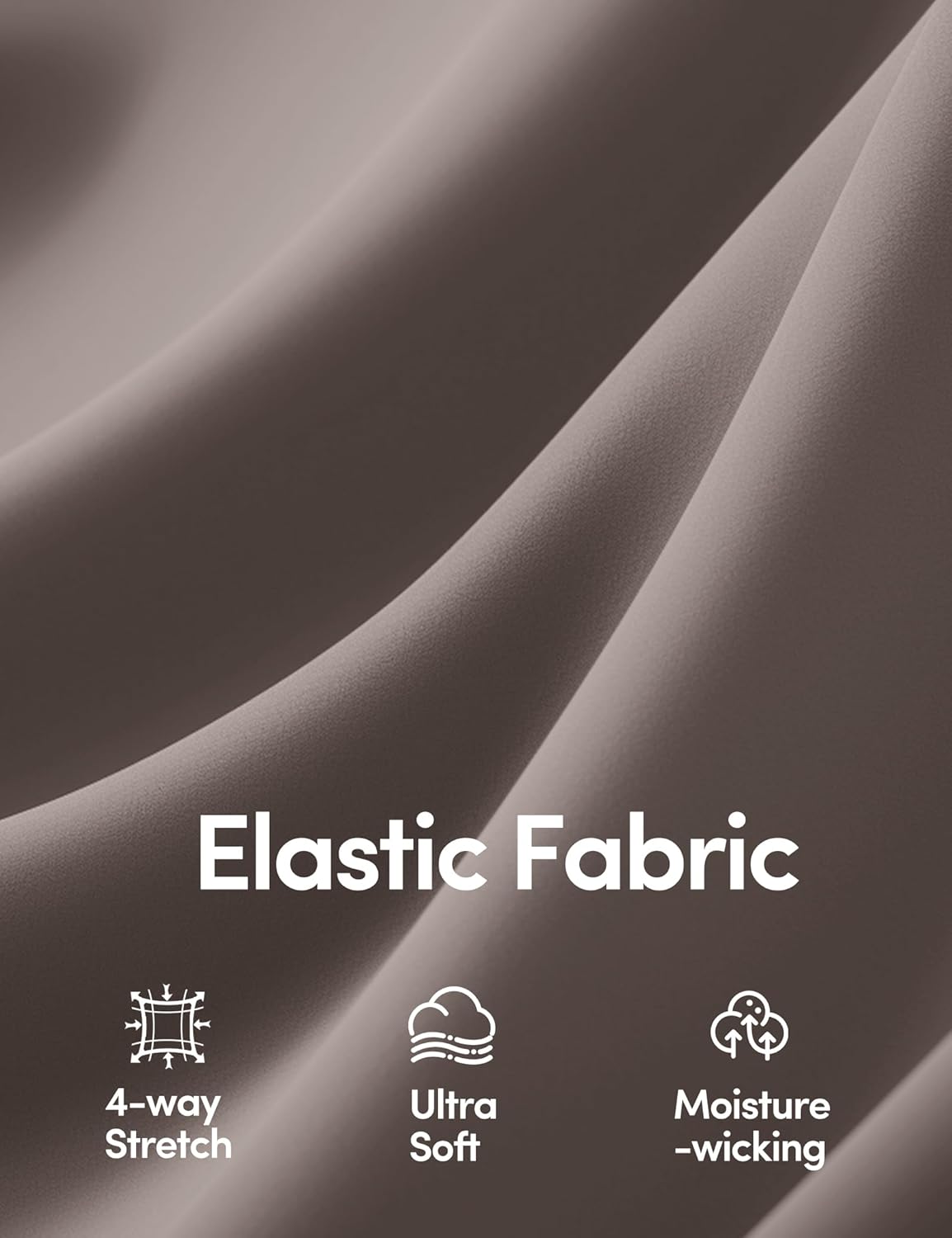 IUGA Stretchy Work Pants for Women Pull on Dress Pants for Women High Waisted Business Casual Outfits with 2 Pockets - Image 5