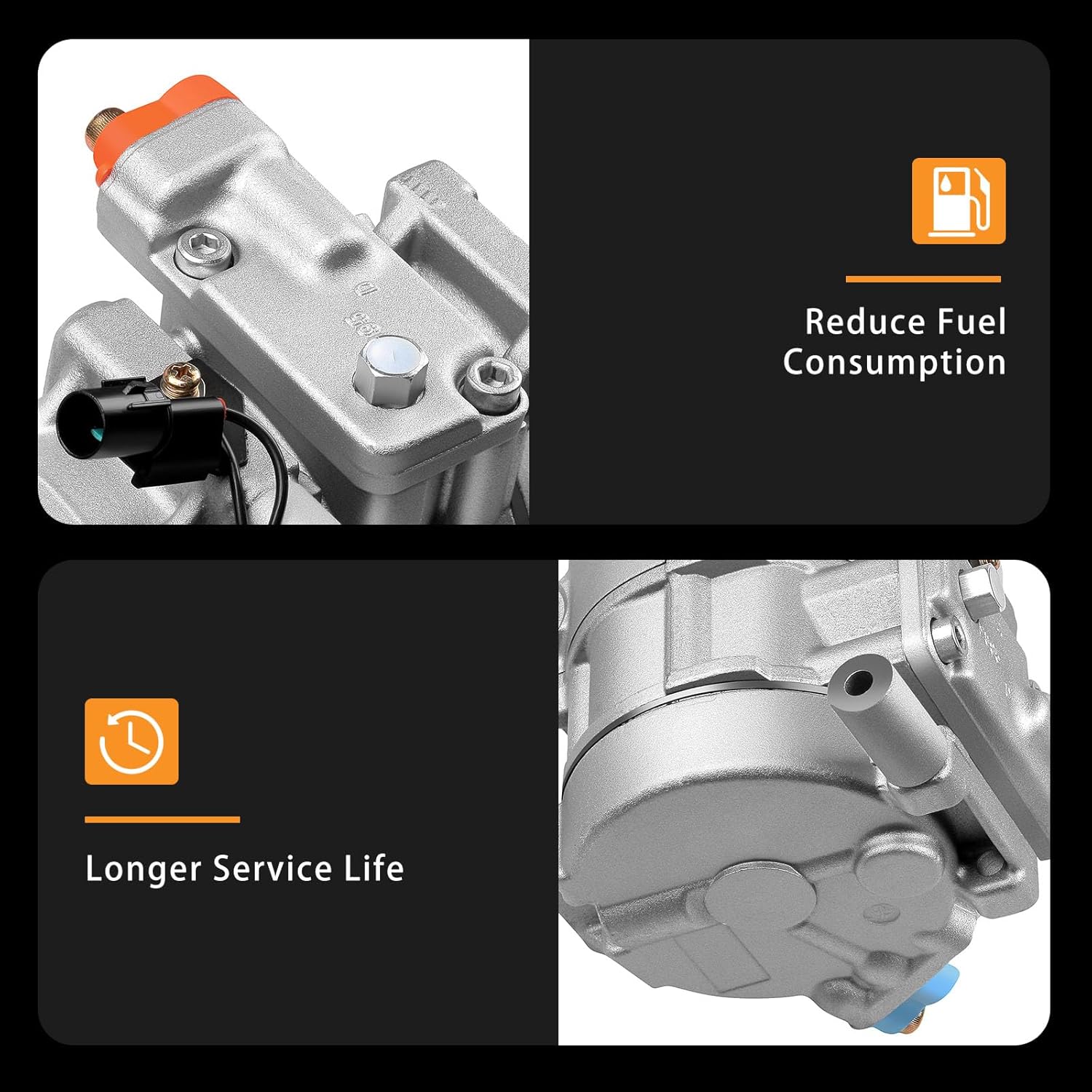 AC Compressor for Kia Rio 1.6L for Kia Rio5 1.6L 2006-2011