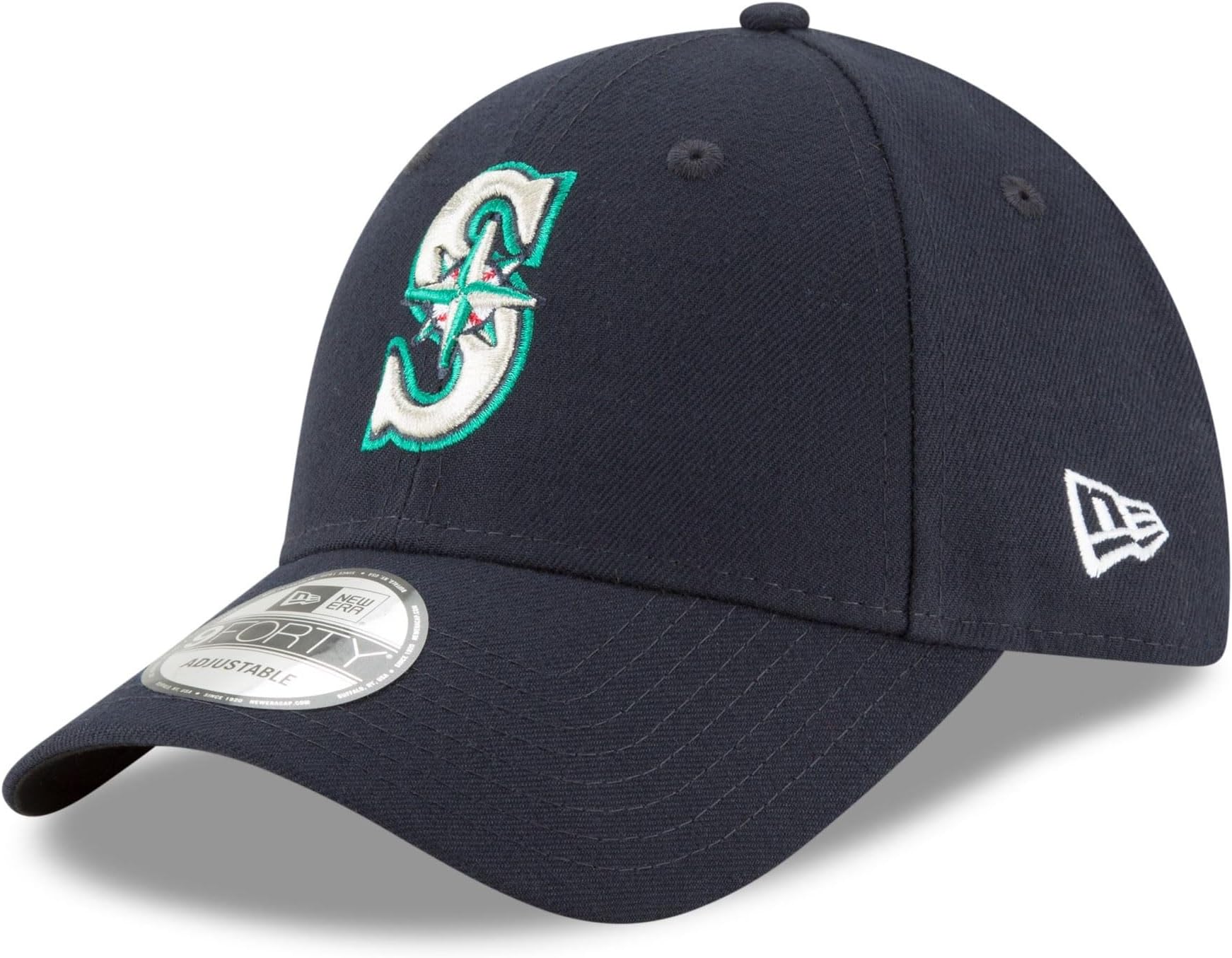 New Era Men's 9forty Seattle Mariners Men's Cap, Navy