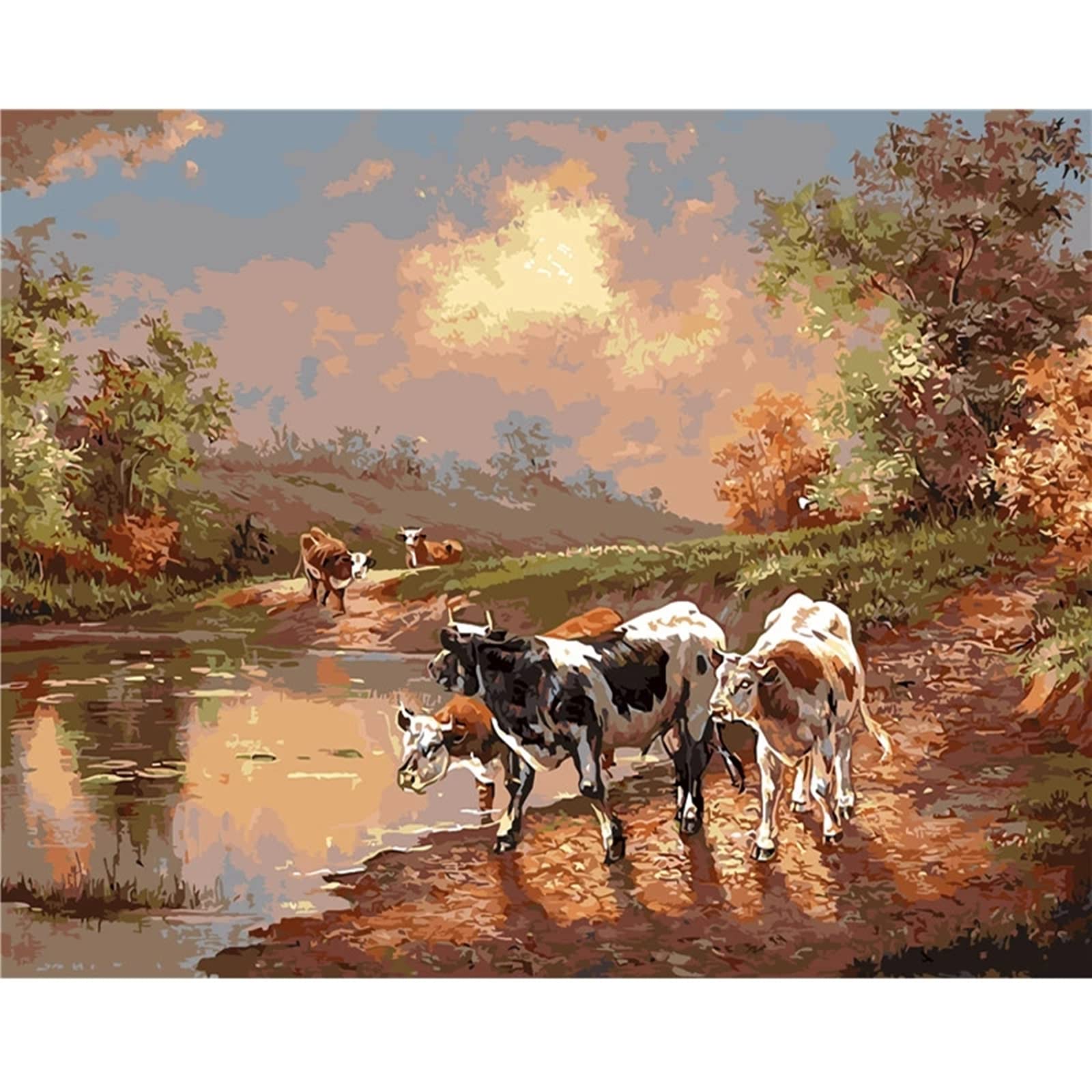 Rompecabezas De Madera 4000 Piezas Vacas Edad Recomendada 12+ Tamaño Final 141×87cm