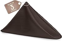 Vista 593 de Ultimate Textile -1 docena - Reversible Shantung Satin - Majestic - Servilletas de tela Majestic de 17 x 17 pulgadas color azul pizarra