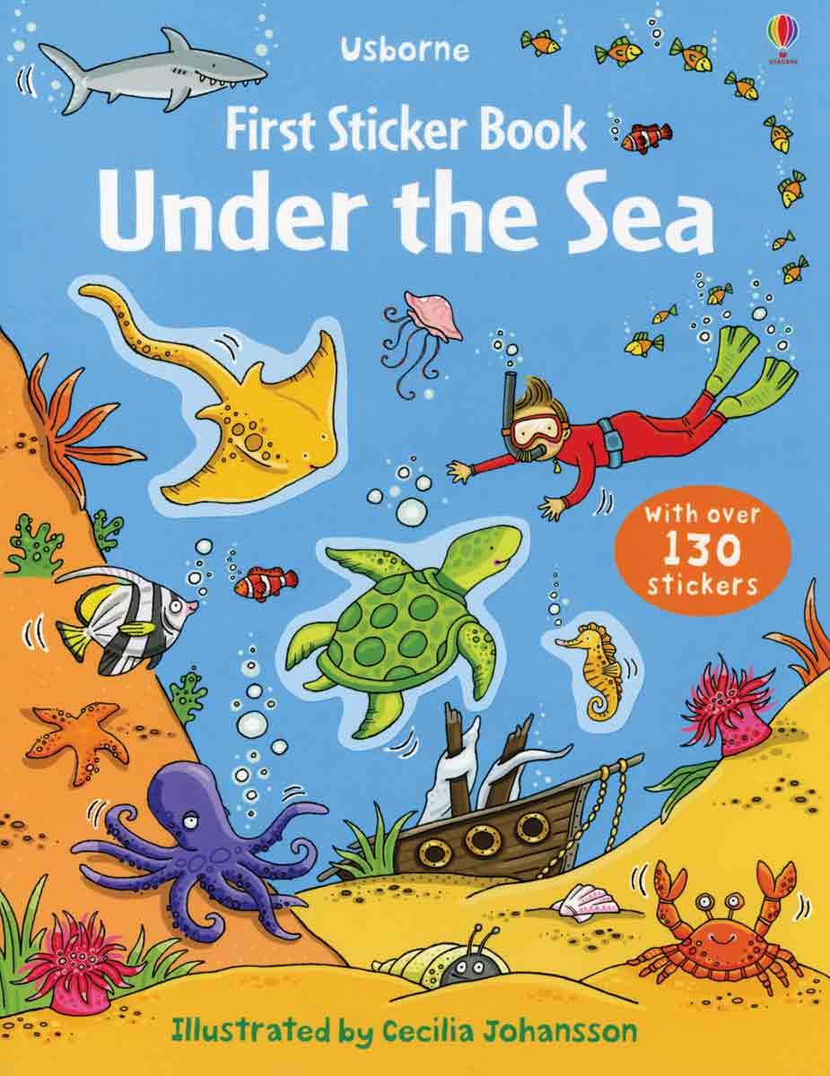 Under the Sea (Usborne First Sticker Book)