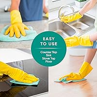 Vista 4 de Cloralen Limpiador multiusos con spray de lejía, 32 onzas líquidas, aroma fresco, espray limpiador multiusos 3 en 1, limpia profundamente, elimina