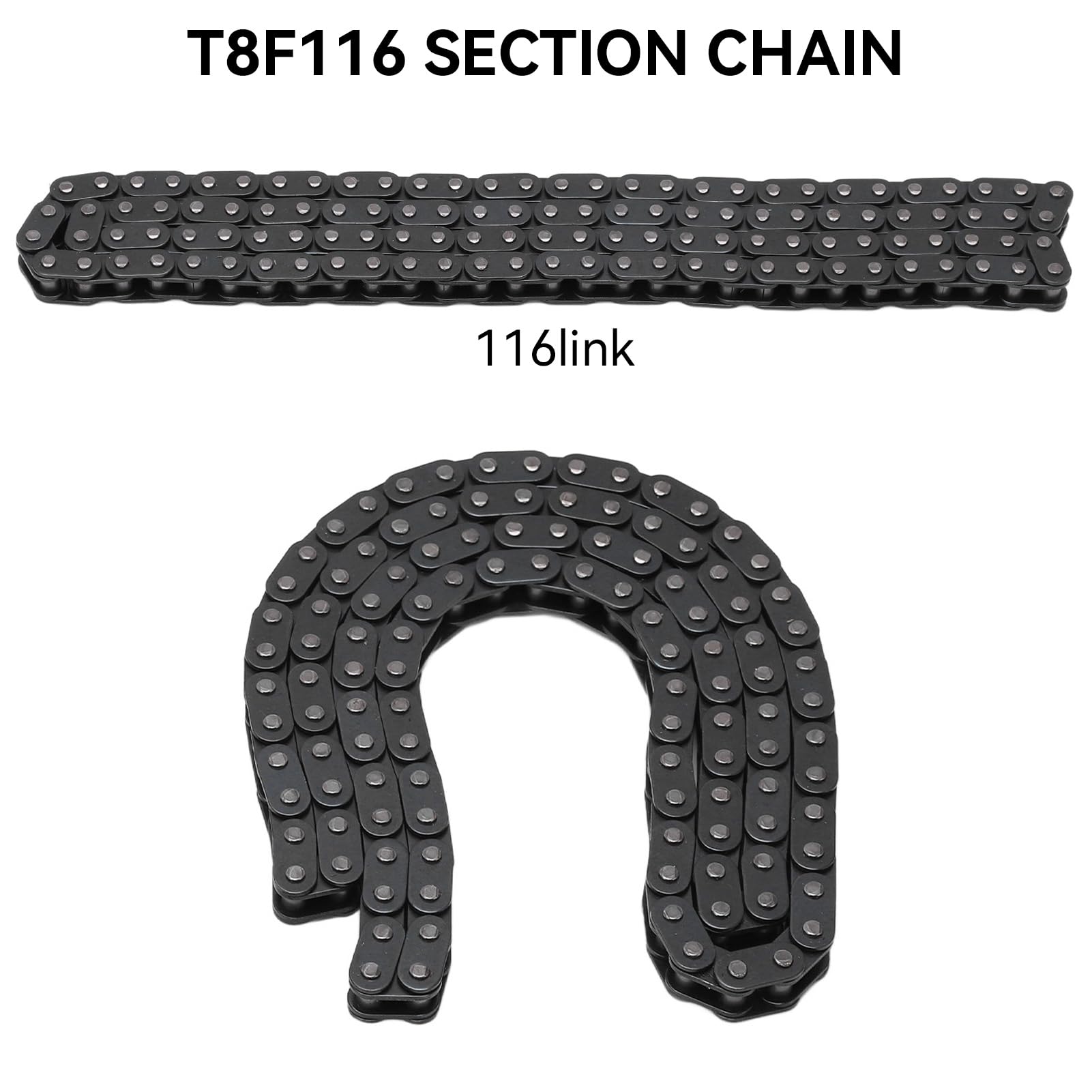 T8F Sprocket Chain Kit - Karts, ATVs, Mini Motorcycles -3