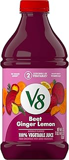 V8 Beet Ginger Lemon 100% Vegetable Juice, 46 fl oz Bottle