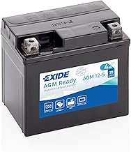 Exide AGM12-5 Moto 12V Agm Ready Battery, 12V - 4Ah/70A (EN) (115x70x85 mm)