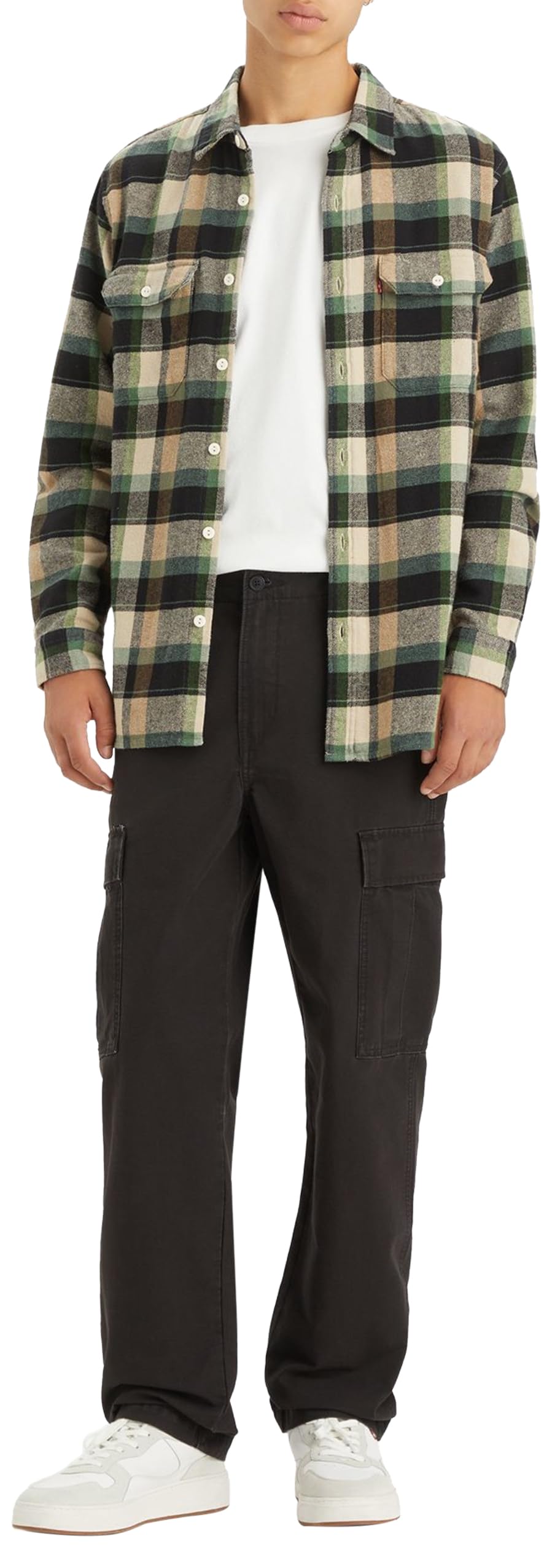 Levi'S Big & Tall Xx Standard Fit Tapered Chino Trousers - Black