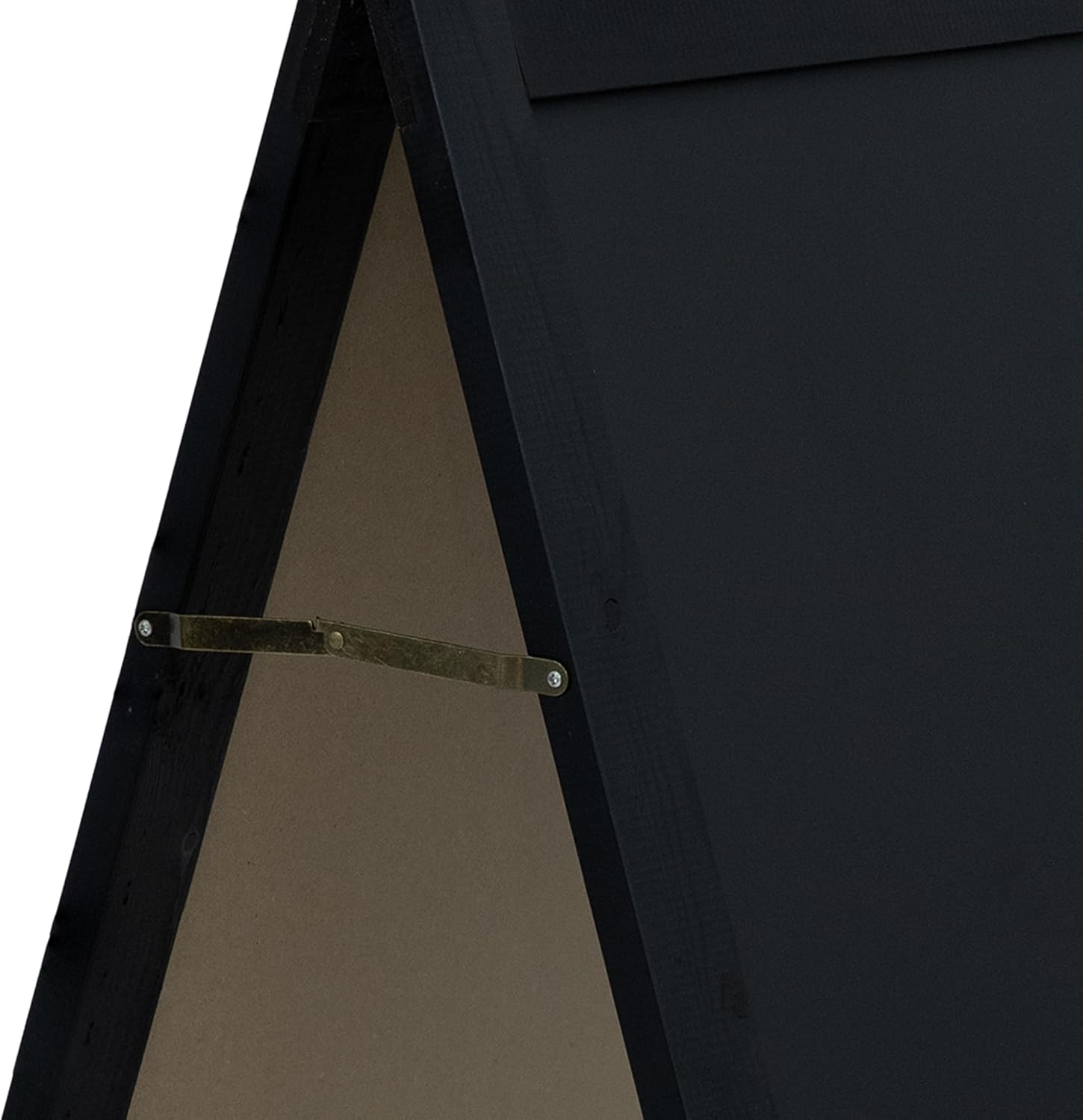 Sunnydaze Magnetic A-Frame Chalkboard Sign - Double-Sided Chalk Sandwich Board Sidewalk Sign - 30" x 20" - Black