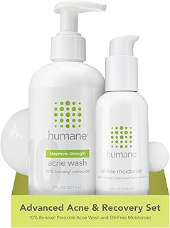 humane Paquete de lavado de acné de máxima re...