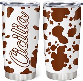 Hyturtle Cow Print Tumbler