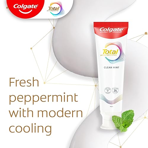 Miniatura 3 de Colgate Total Clean Pasta de dientes de menta, pasta de dientes de menta, tubo de 5.1 onzas