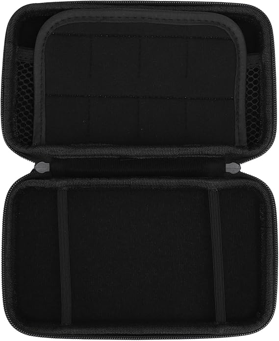 Generic 保護ハードシェルトラベルキャリングケース NEW 2DS XL 2DS LL NEW 3 3 用、コンソールアクセサリー用防水ポータブルゲームコンソールバッグ 黒