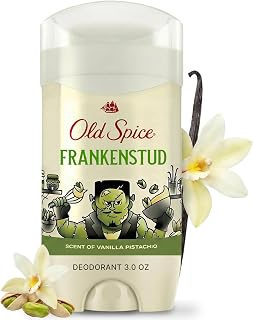 Old Spice 남성용 데오도란트, 프랑켄스터드, 알루미늄 프리, 85g, 스무스 글라이드