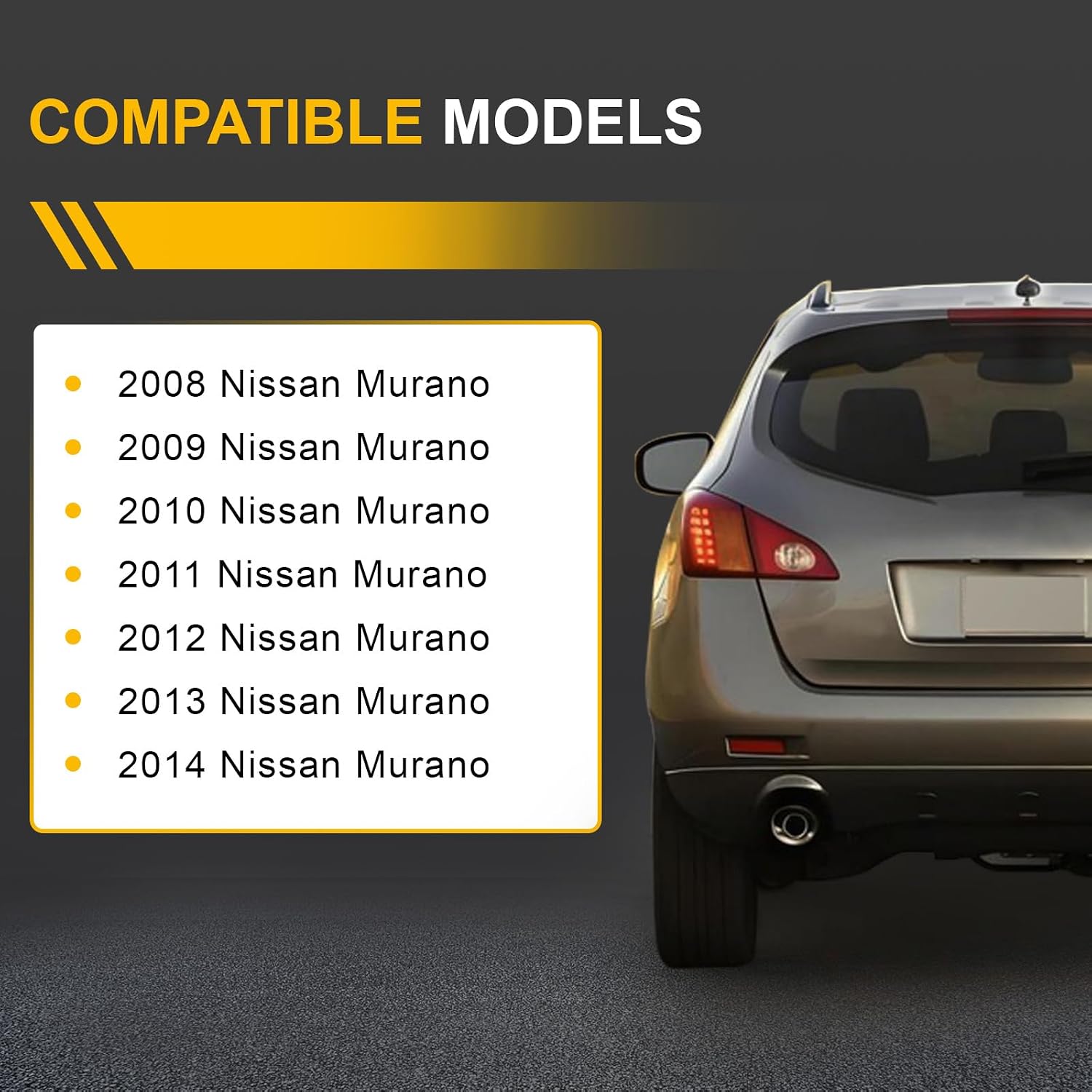 Tailgate Trunk Release Opener Switch Rear Door Compatible with 2008-2014 Nissan Murano Replace 25380-1AA0B 253801AA0B
