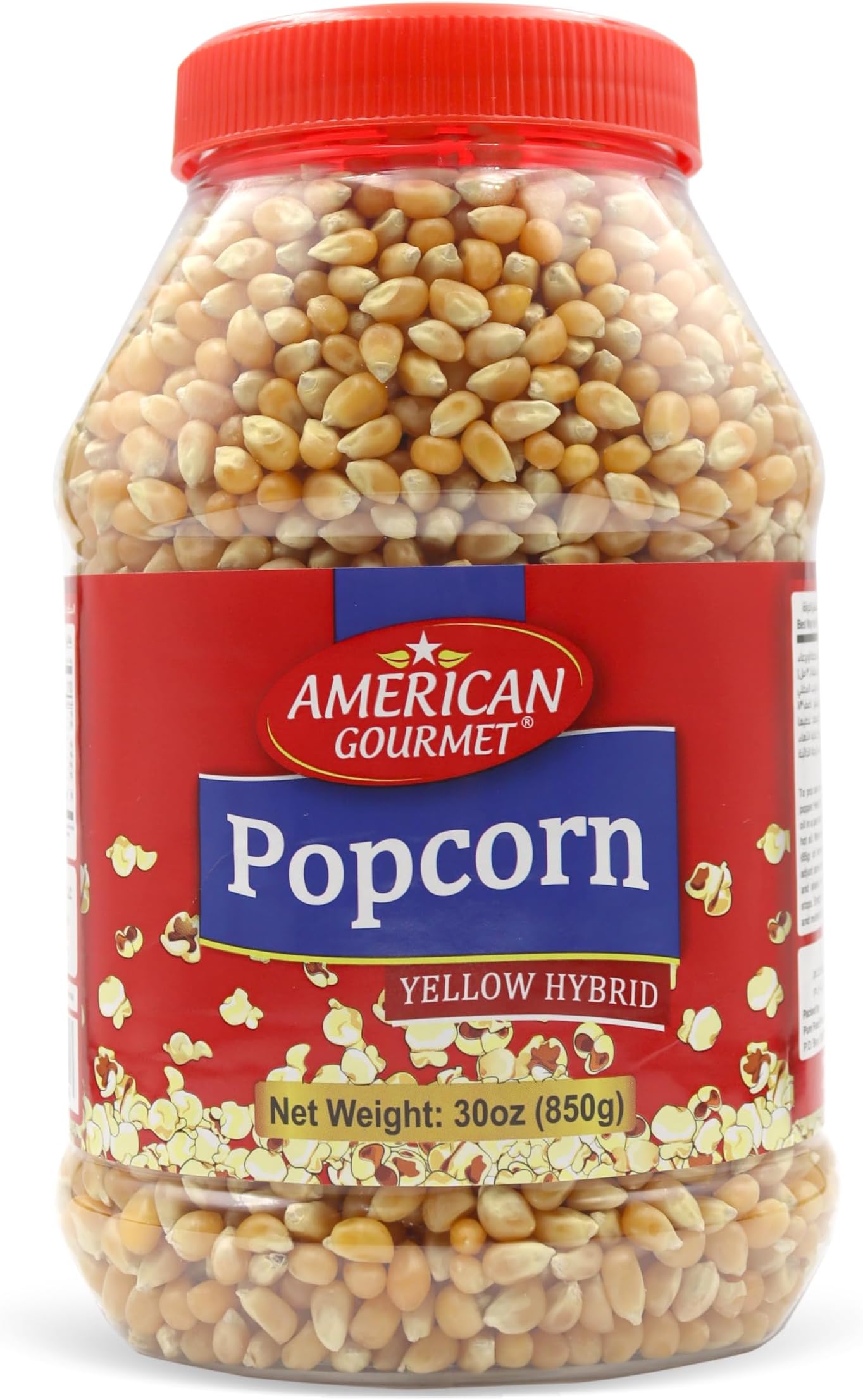 Popcorn 850 Grams - Crafted with premium corn kernels ensuring every bite delivers an unparalleled freshness and taste. Light and fluffy texture.