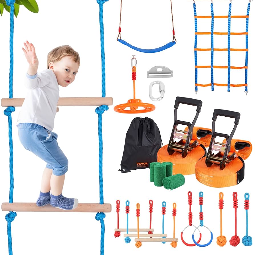 アウトドア寝具 mountain equipment MARATHON 300g CLASS1 Amazon.com: VEVOR Warrior Obstacle Course for Kids, 56FT