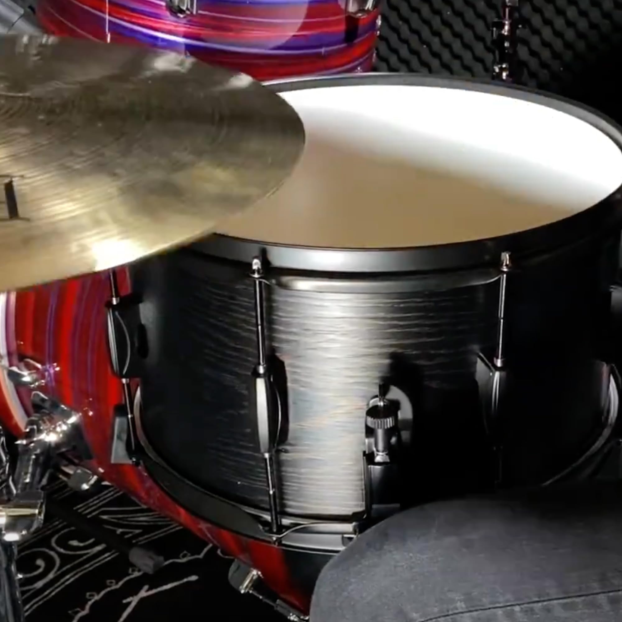 Tama Woodworks Snare 14"x8" Black Oak Wrap WP148BK-BOW - Rullante