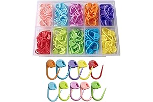 150 Pieces Ami Sticks Crochet Locking Stitch Markers Stitch Needle Clip Counter
