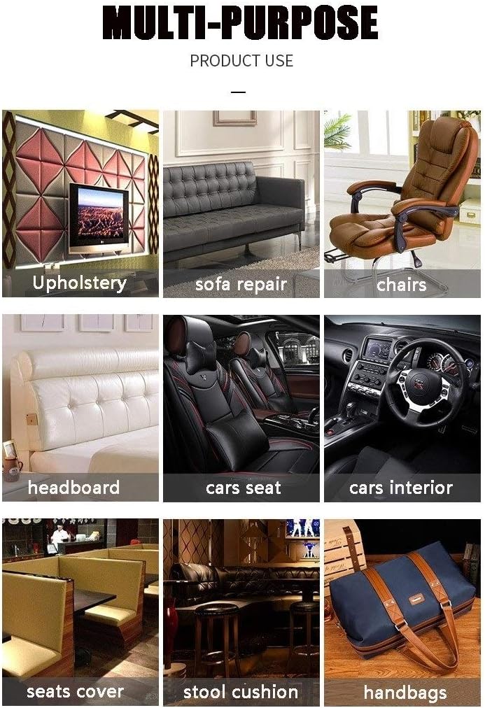 NAKAN Grained Faux Leather Sheets 160cm/62'' Wide Waterproof Vinyl Leatherette Upholstery Fabric for DIY Crafts, Chairs Seats Cover, Furniture Sofa Repair (Color : 13)