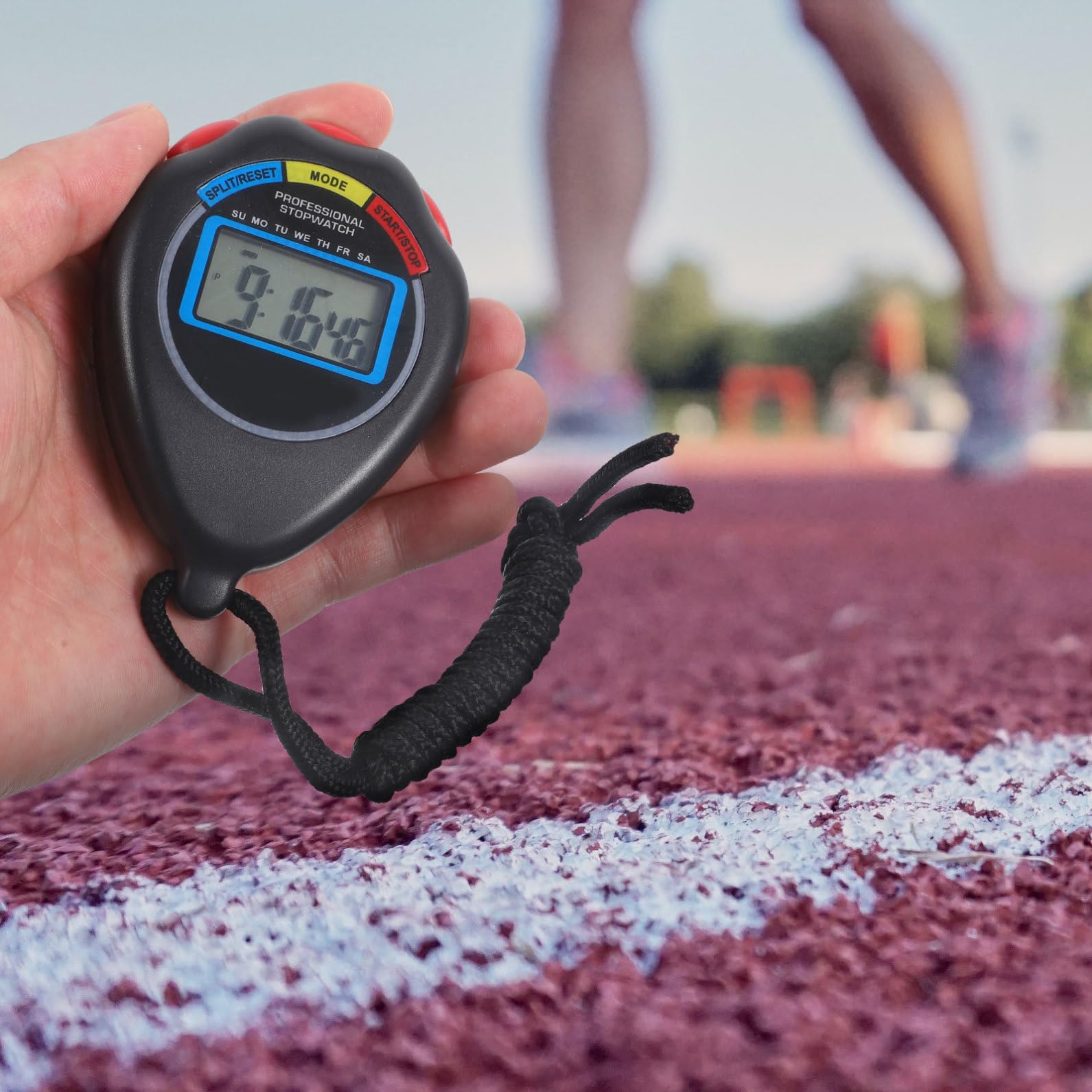 UPKOCH Visualizzare Il Cronometro Timer Fisico Cronometro A Intervalli Multi Cronometro Sportivo Orologio Dell'arbitro Cronometro Professionale Addominali