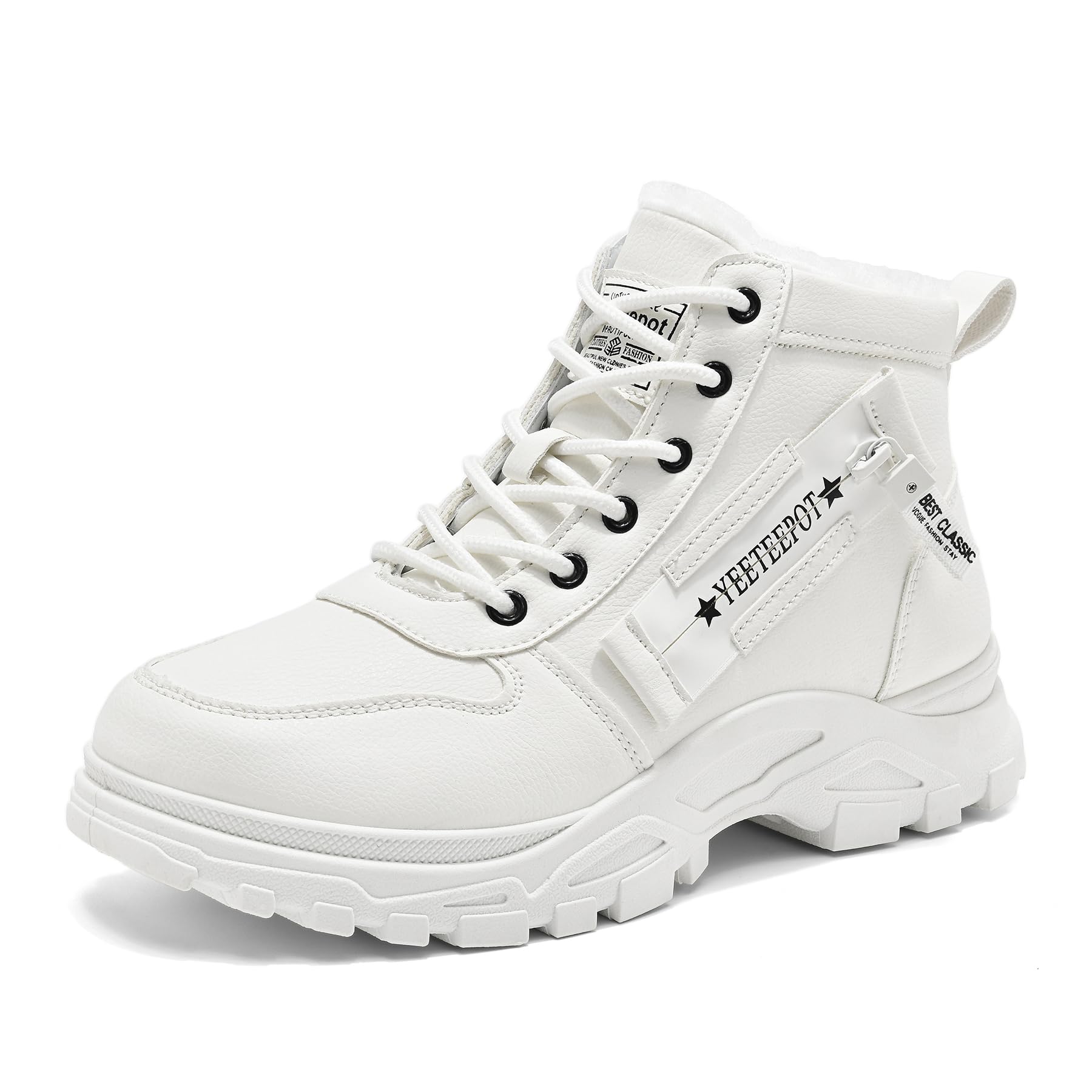 Casual Stivali Donna Invernali Caldo Scarpe Neve Stivaletti | Comode Caldo Outdoor Stivali Moda Camminata Stivaletti Antiscivolo Escursionismo Scarponi