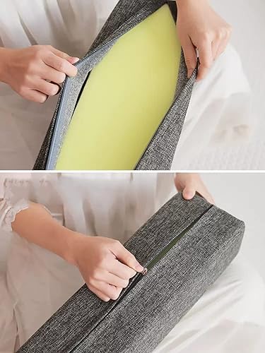 Miniatura 3 de Cuña de cama personalizada para sofá de cama, relleno de huecos de cama gruesa y suave, lavable, extensor de colchón de cama larga, relleno de