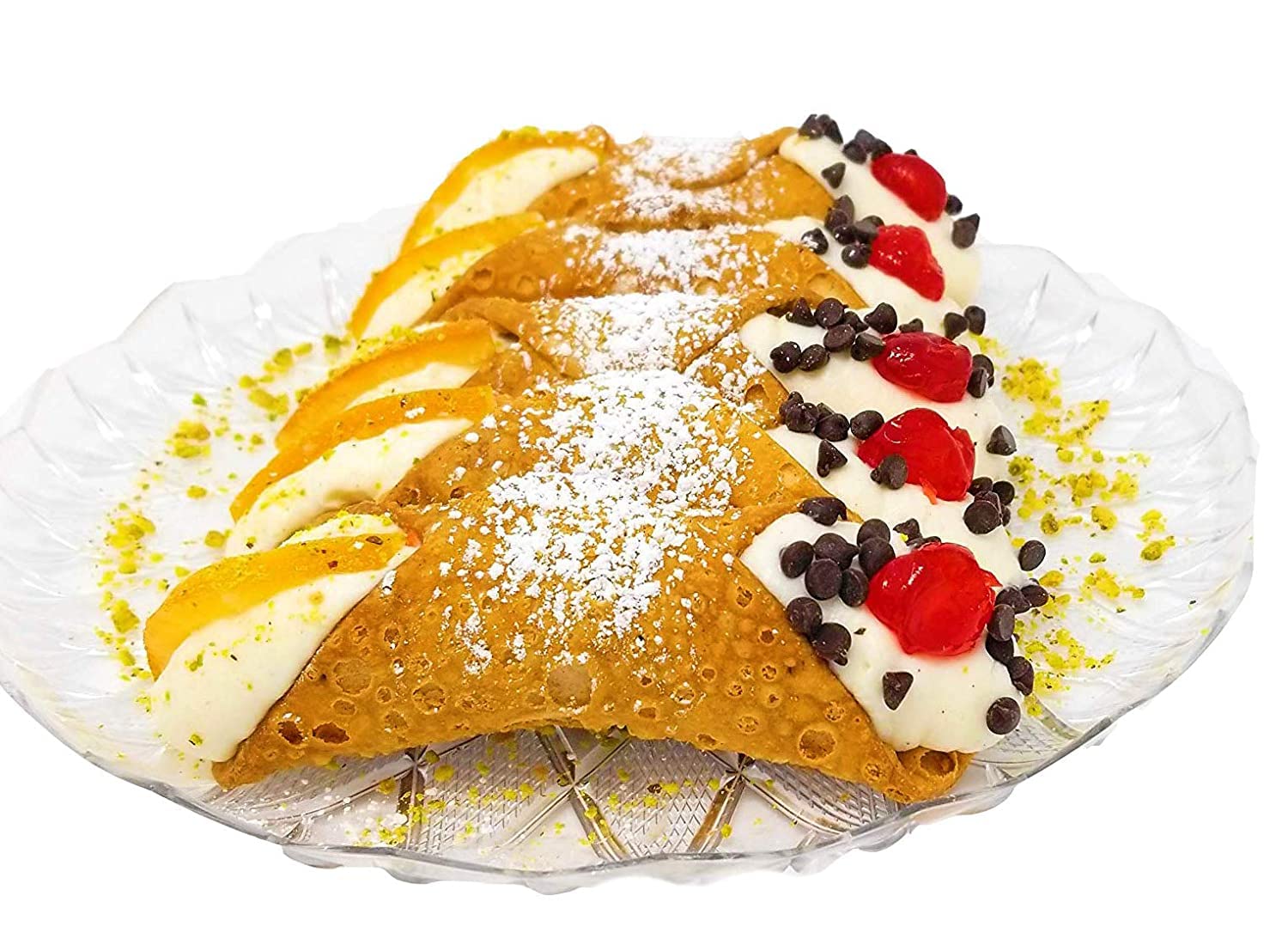 New York Fresh Cannoli Cream - 6 Pounds Frank and Sal Bakery - Four 1.5-lb pastry bags.