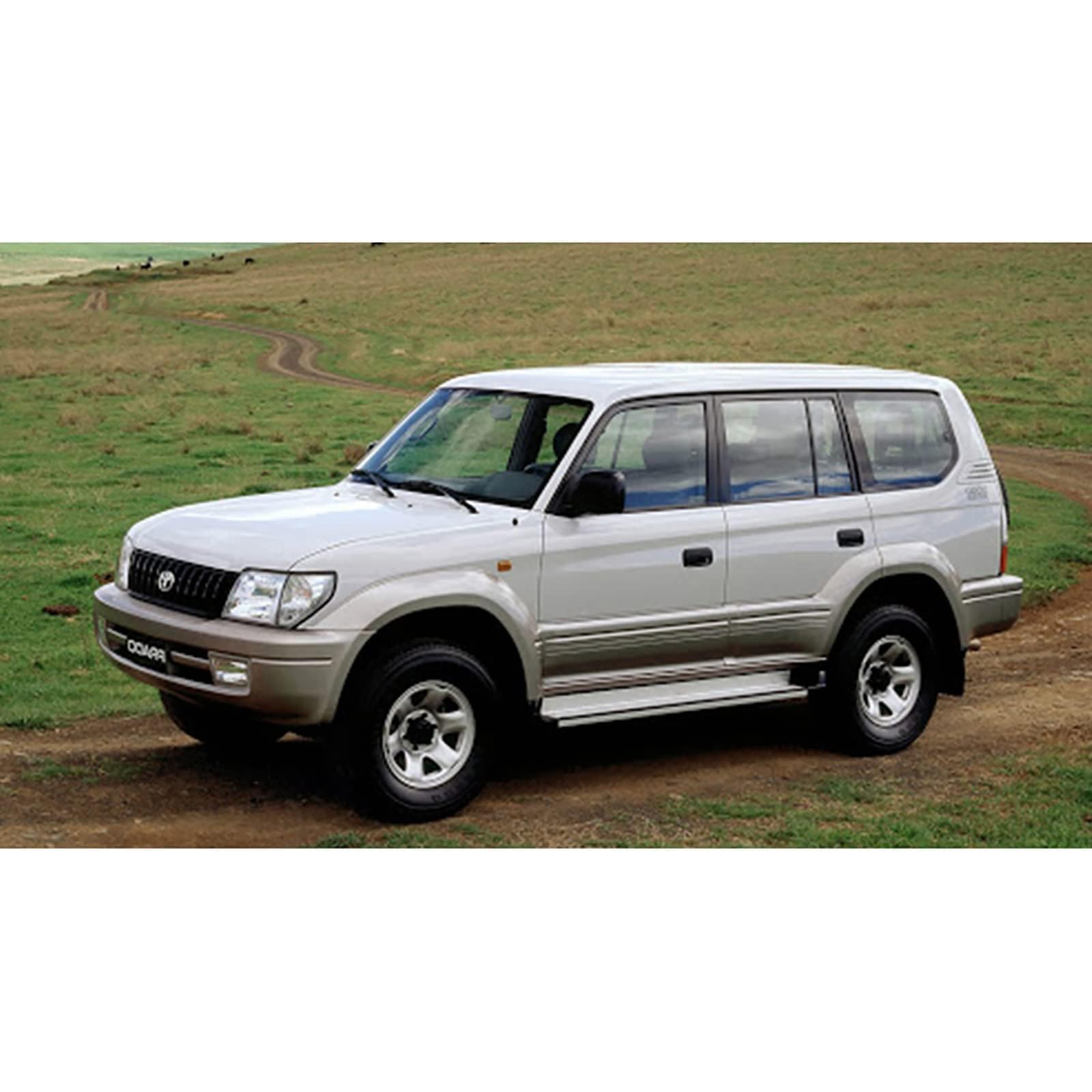 Auto Flap Paraspruzzi per Toyota Land Cruiser Prado LC90 FZJ90 1997~2002,Anteriore Posteriore Ruota Protettori Impermeabile Paraschizzi Guardie Accessori.