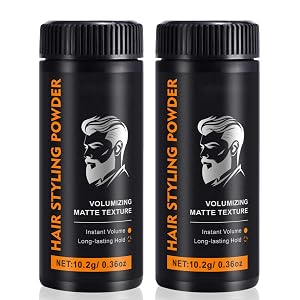 Hair Styling Powder for Men Women Natural Matte Finish Volumizing and Texturizing Hair Powder All Day Hold Root