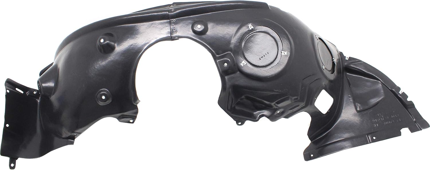 Compatible with 14-19 Cooper S Hatchback Front Splash Shield Inner Fender Liner Panel Left Side