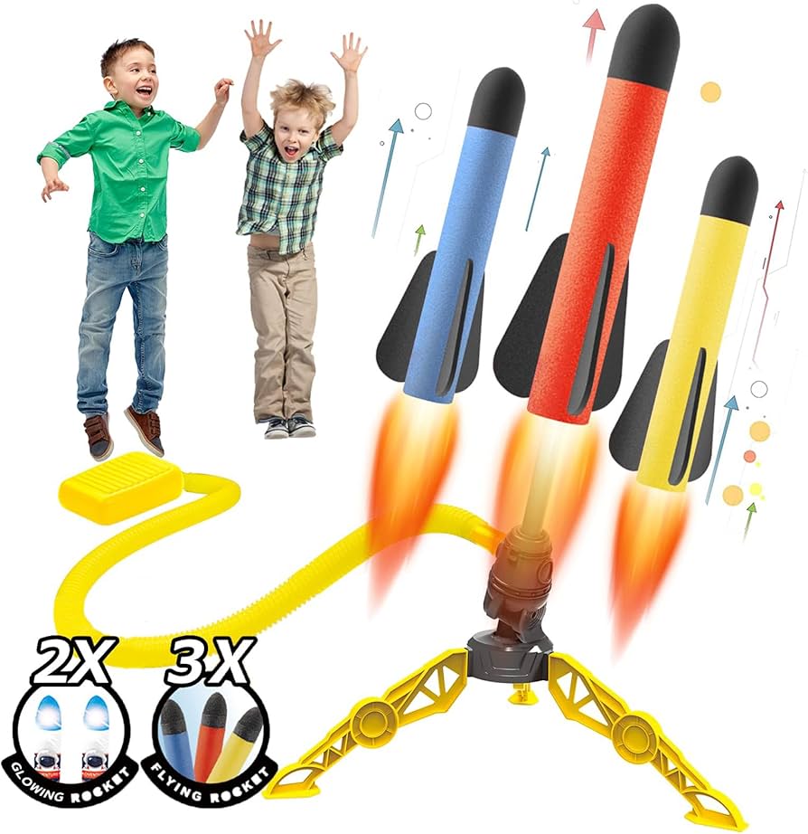 ★【美品】ロケットランチャー おもちゃ ゲーム アウトドアスポーツ 室外用 Amazon.co.jp: ロケットランチャー ロケットおもちゃ ゲーム 子供 大人