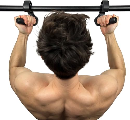 Miniatura 3 de Kensui Swissies45 Accesorio de mango de agarre en ángulo para barras de dominadas, barras y bandas de resistencia