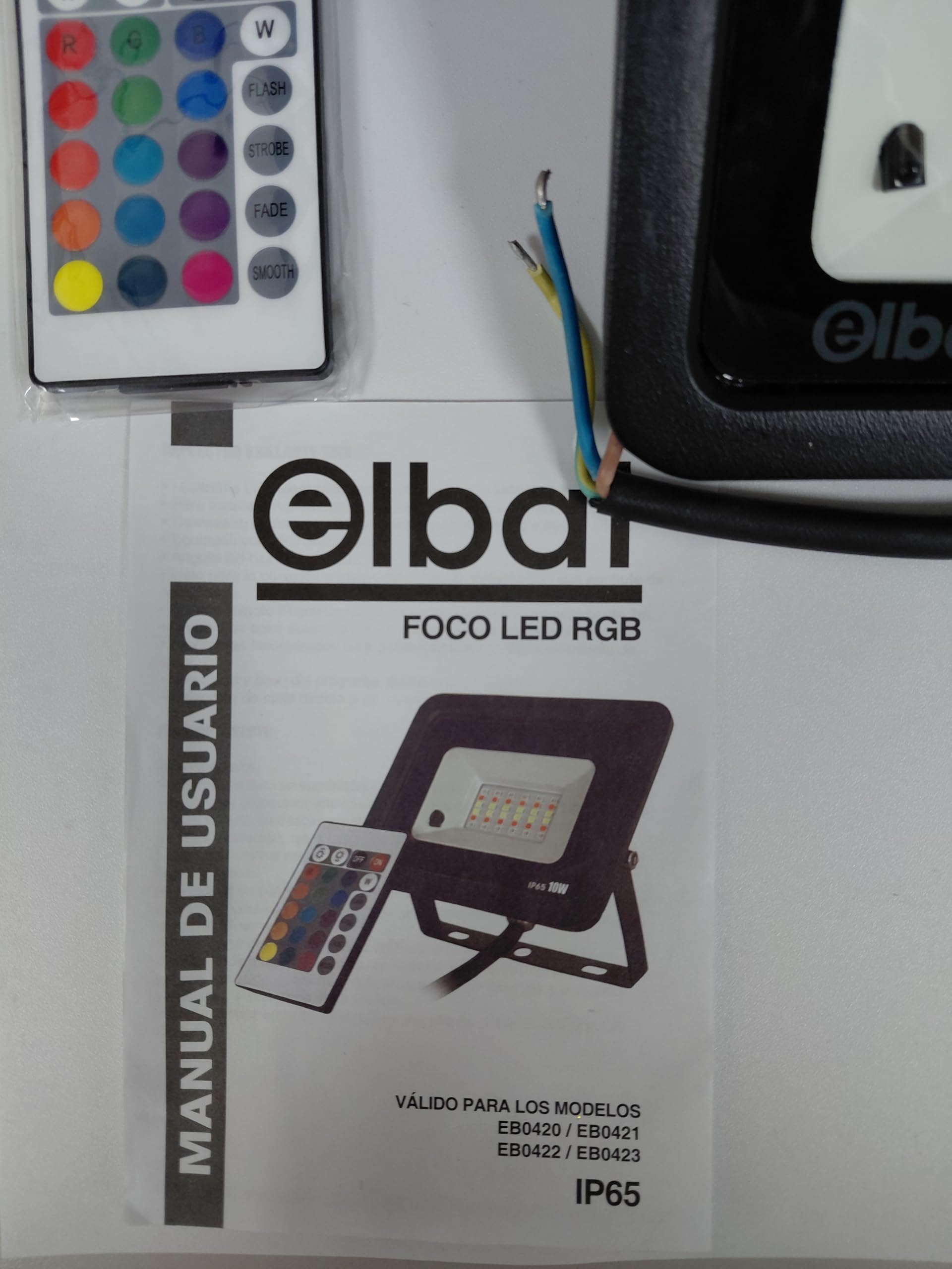 Faretto Led RGB 50W - Telecomando - IP65 - Ideale per esterno