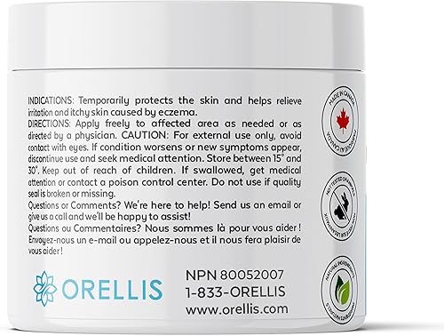 Miniatura 5 de Crema de eccema con caléndula orgánica y propóleos, crema natural para aliviar el eccema para cara y cuerpo. Alivio instantáneo de la picazón,