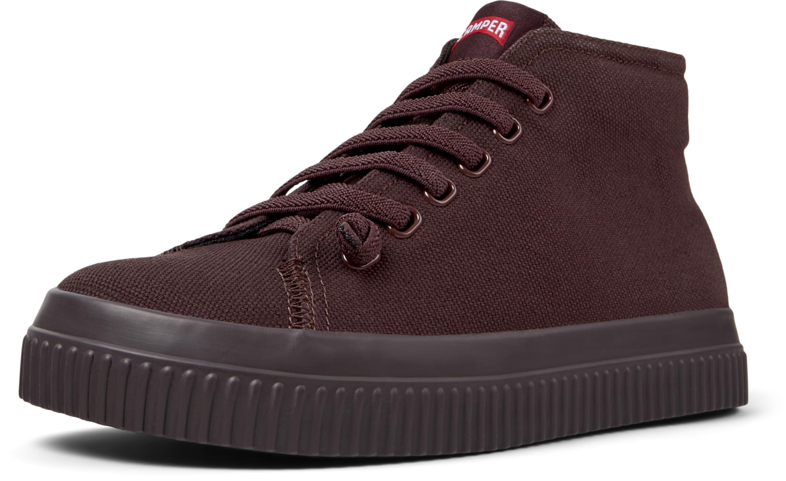 Camper Women's Peu Roda K400742 Sneaker Bootie, Burgundy 002, 6 UK