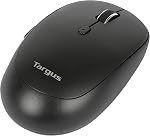 Souris Sans Fil Targus - Souris Confort de Taille Moyenne Multi-Appareils Mode Double Anti-Microbien, Noir, AMB582GL