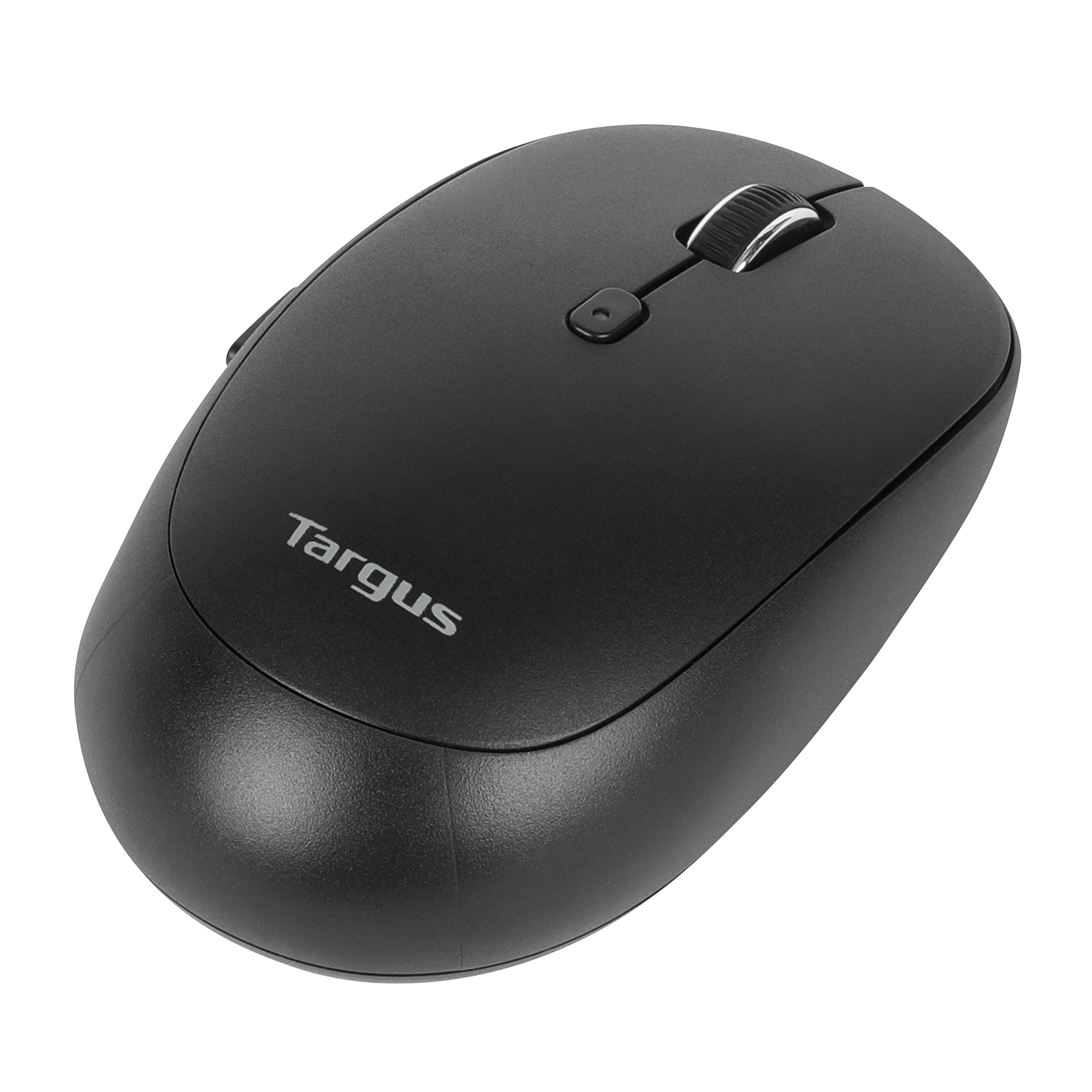 Targus Wireless - Mid-Size Comfort Mouse Multi-Device Dual Mode Anti-Microbial, Black, AMB582GL