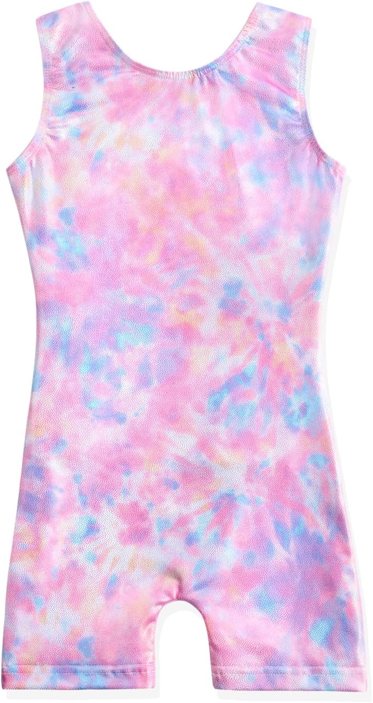 Gymnastics Leotards for Girls Unicorn Aurora Rainbow Mermaid Dinosaur Cupcake Sparkle Biketard Toddlers Kids Children