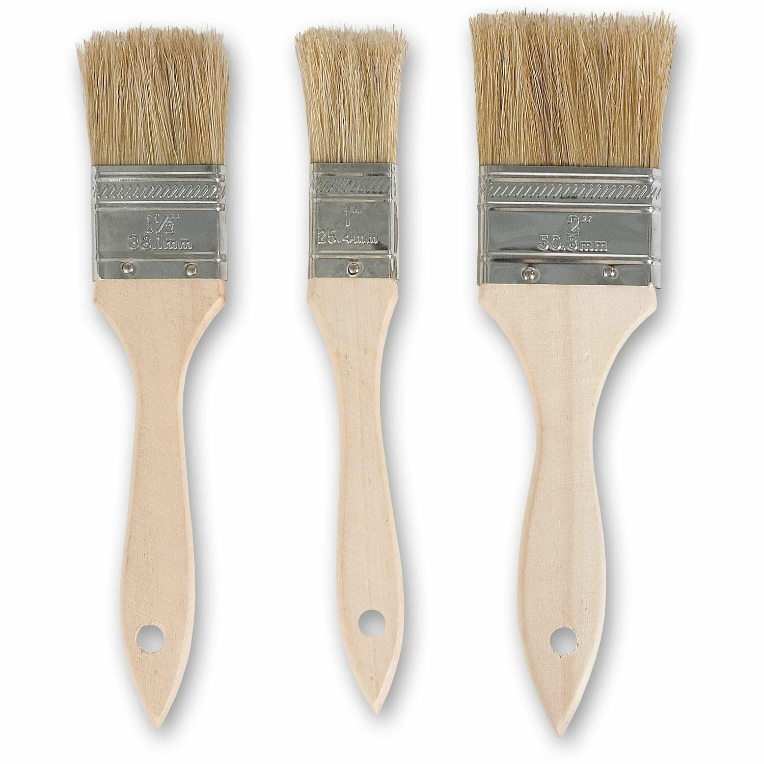 12 Pack | Disposable Economy Resin Fibre Glassing Laminating Contactor Paint Brush (1")