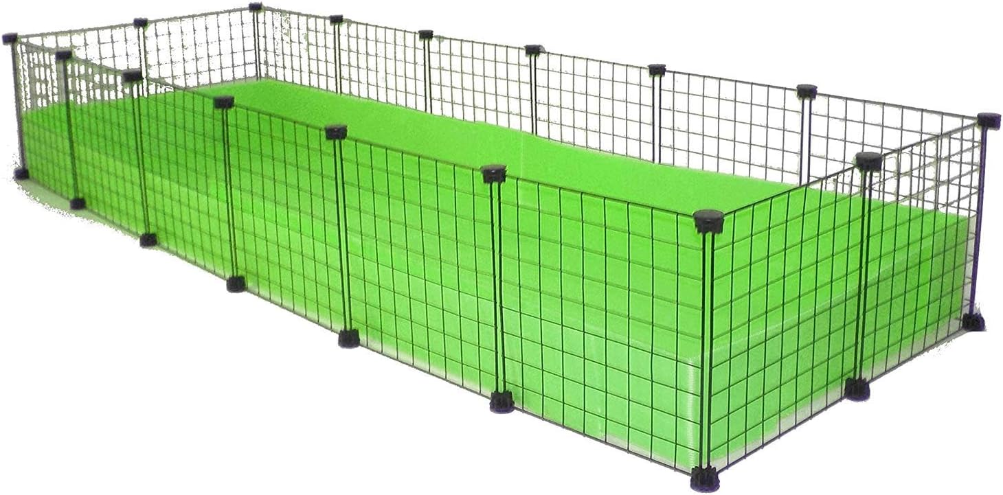 C & C Cage (6 x 2, White) GREEN INSERT NOT INCLUDED