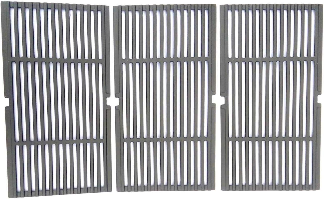 Cast Iron Cooking Grates for Charbroil 463268207, 463268806; Presidents Choice GSS3220JSN Gas Models, Set of 3