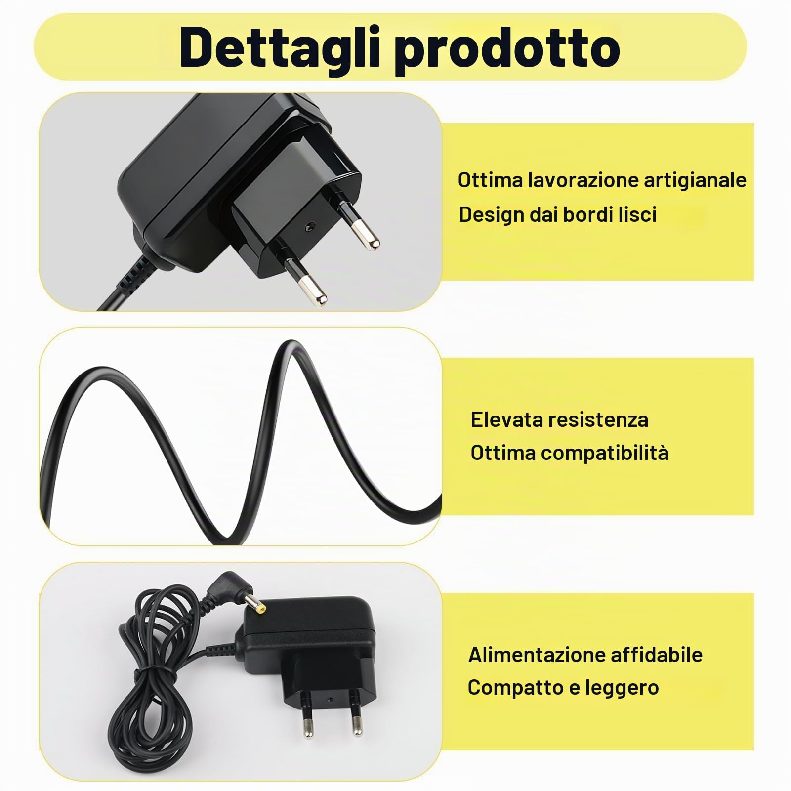 6 V Alimentatore 6 V Caricatore Tensiometro per Omron HHP-CM01 M2 M3 M4 M6 M7 M2 Basic, M3 Comfort, M7 Intelli IT, X2 X3 X4 X6, X2 Basic, X7 Smart Charger Adattatore di alimentazione per Omron